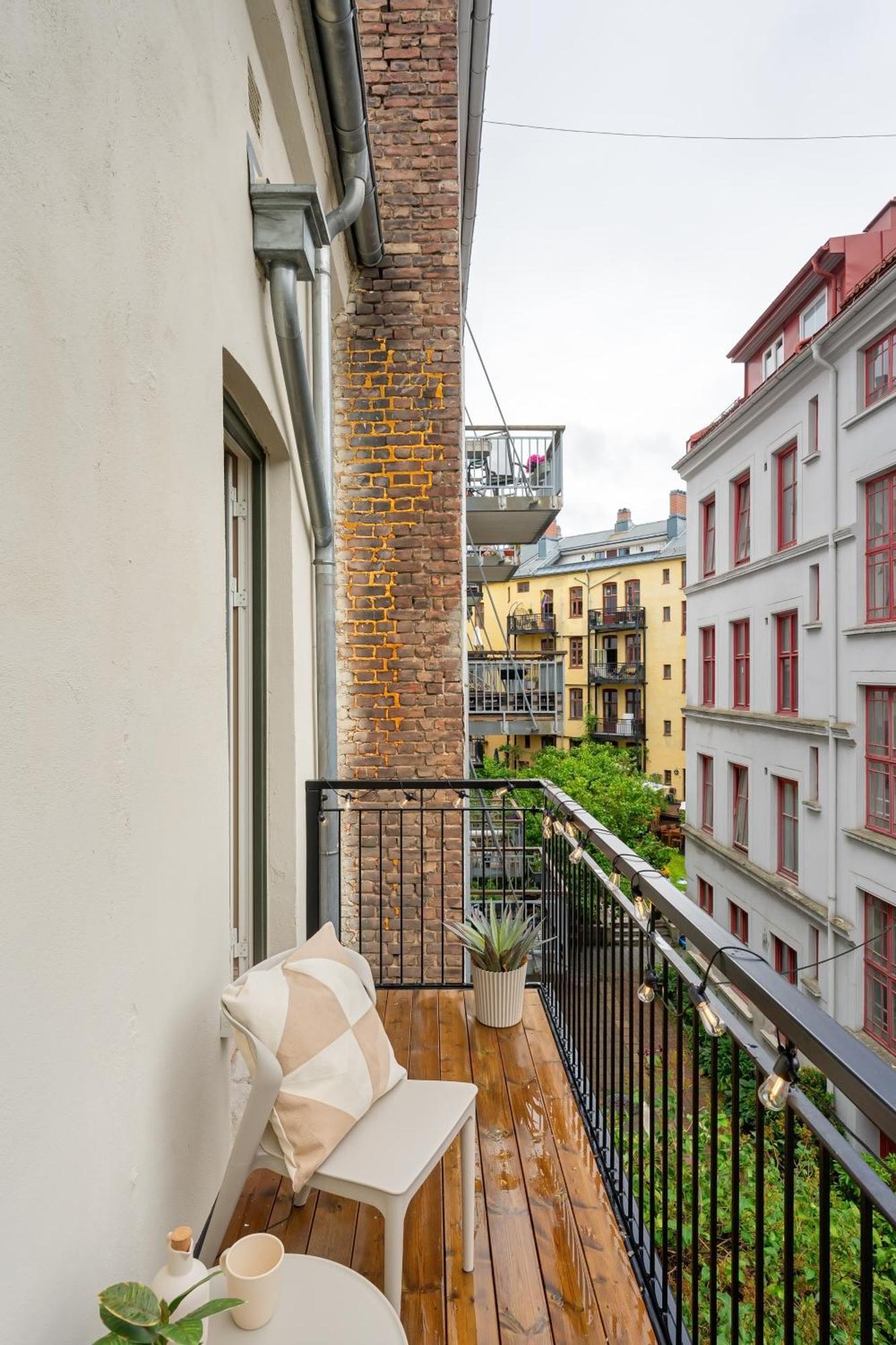 Dinbnb Apartments Gruenerlokka I 2-Bedroom With Double Queen Room & Balcony Oslo Kültér fotó