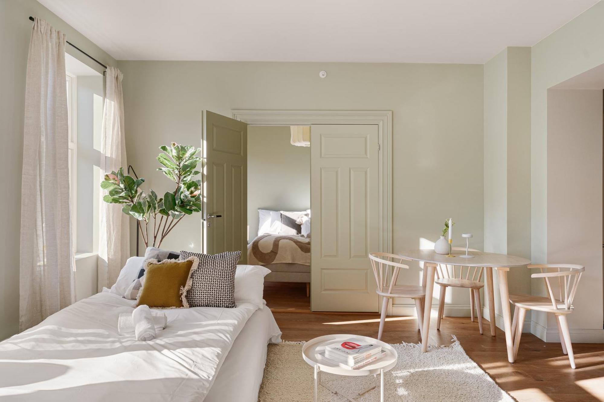 Dinbnb Apartments Gruenerlokka I 2-Bedroom With Double Queen Room & Balcony Oslo Kültér fotó